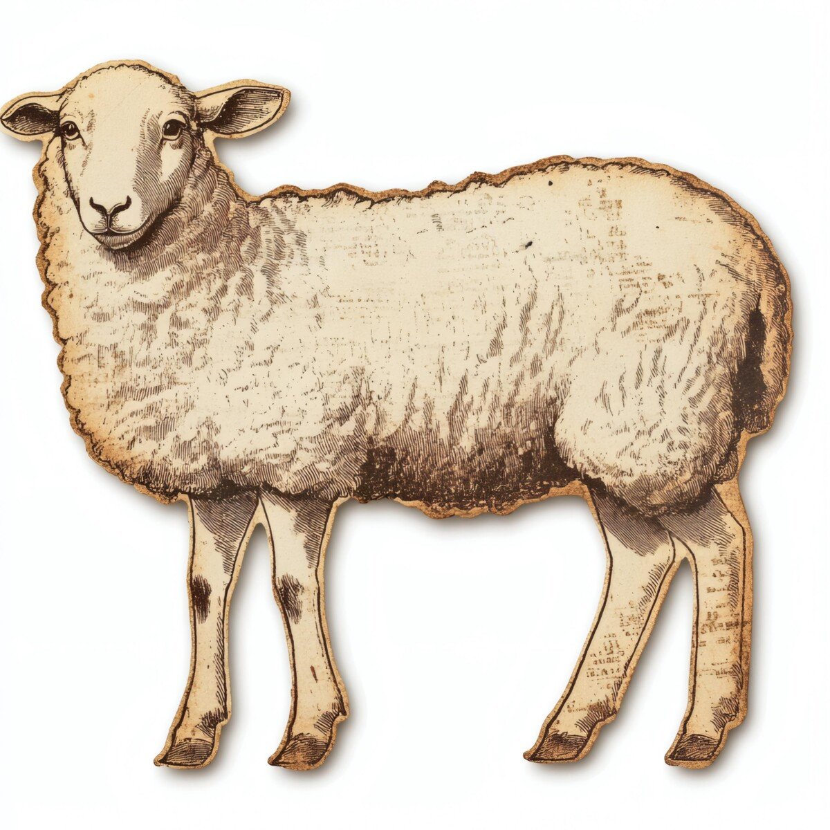 sheep preview 9 – Fussy Cuts