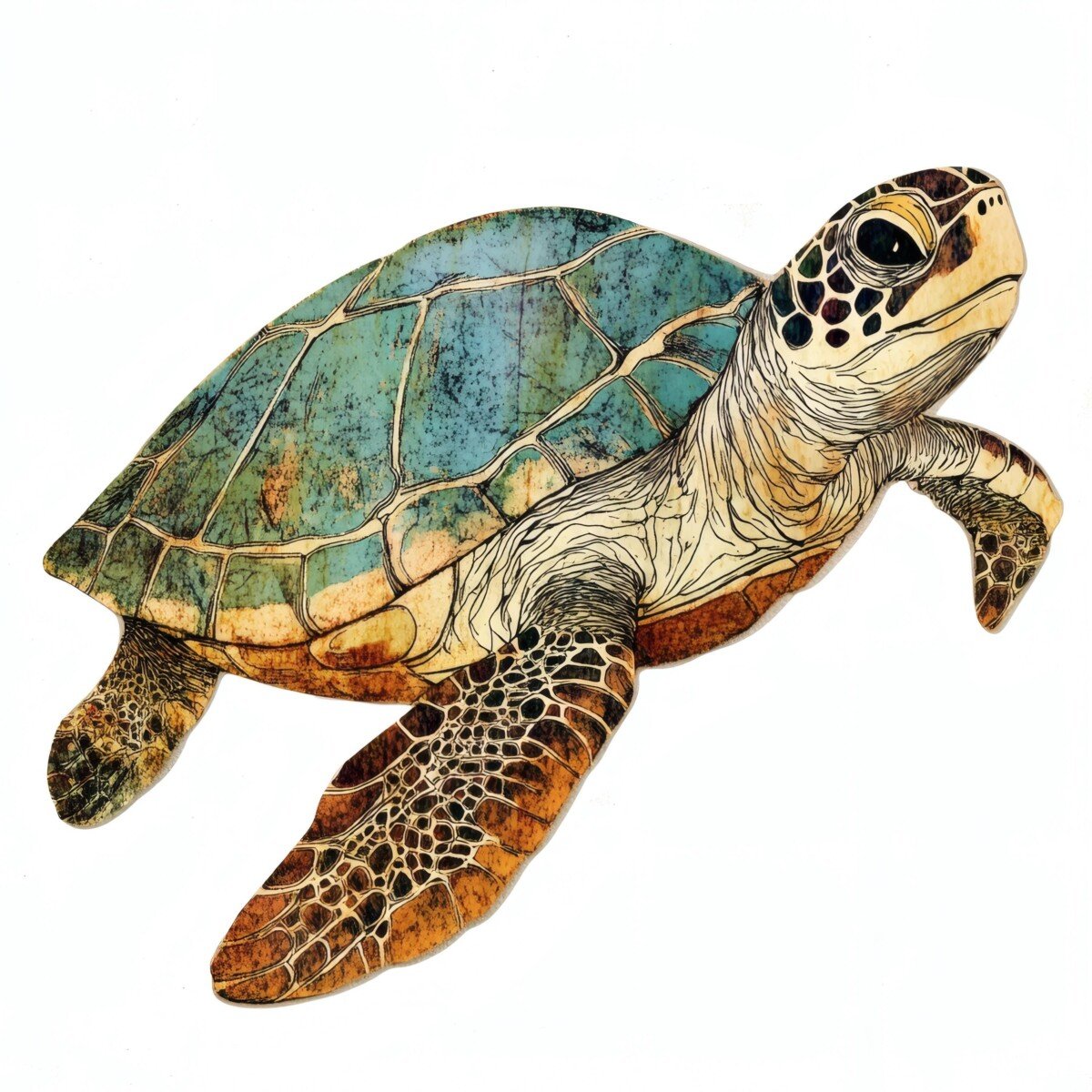 turtle preview 7 – Fussy Cuts