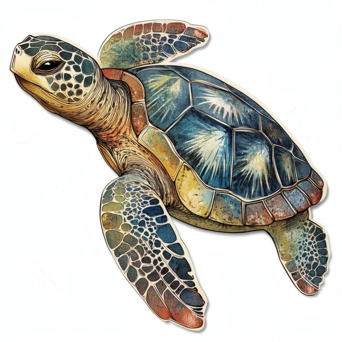 turtle preview 9 – Fussy Cuts