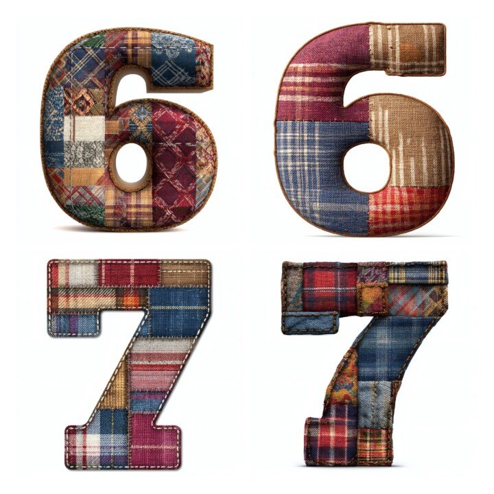 patchwork – Patchwork Number Six Cutouts