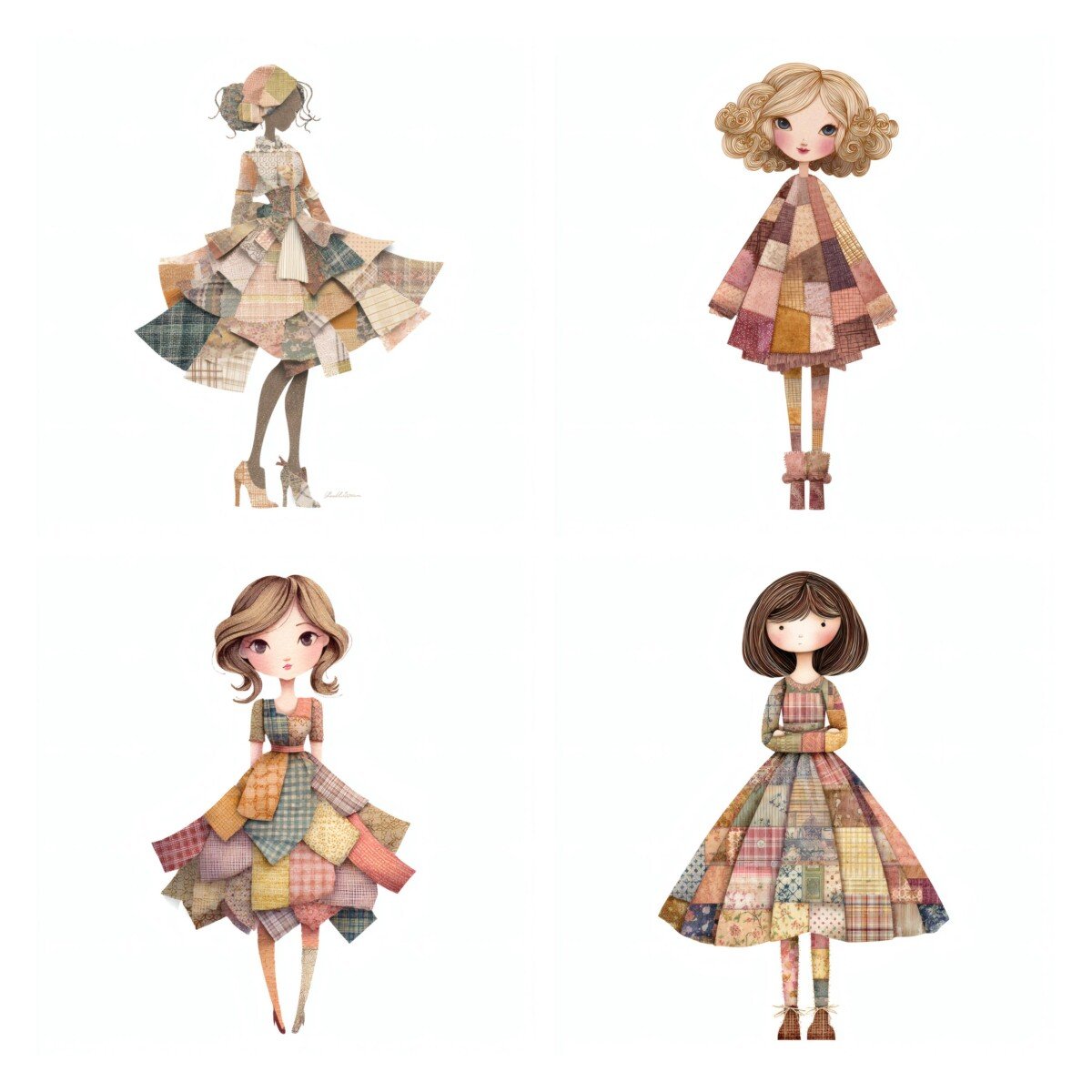 patchwork preview 2 – Fussy Cuts