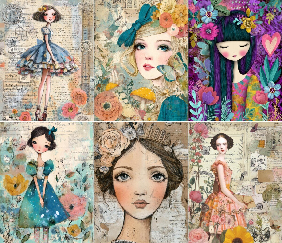 whimsical preview 5 – Journal Pages