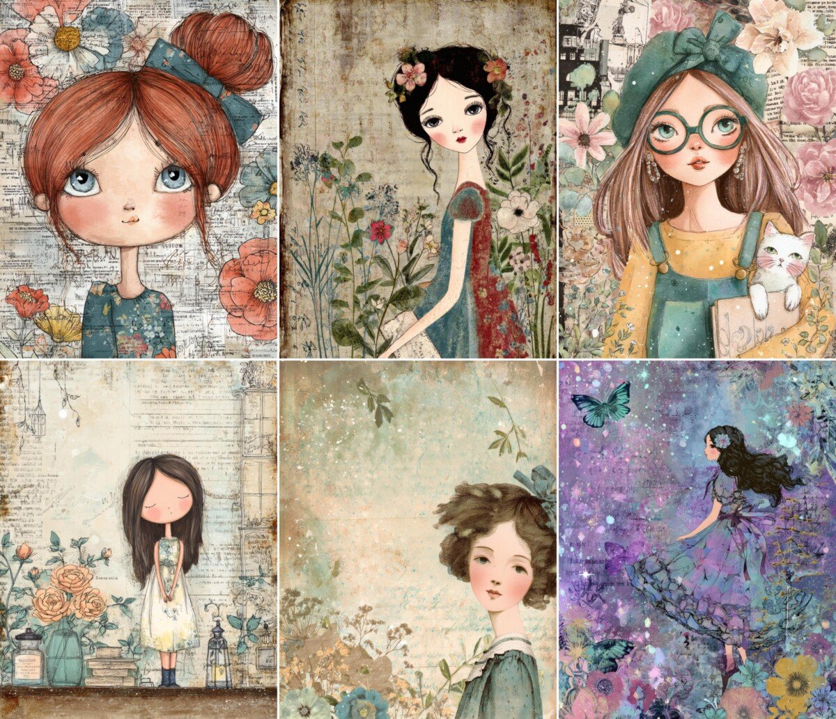 whimsical preview 4 – Journal Pages