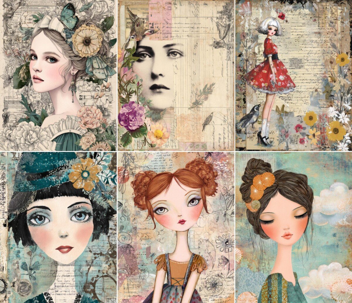 whimsical preview 3 – Journal Pages