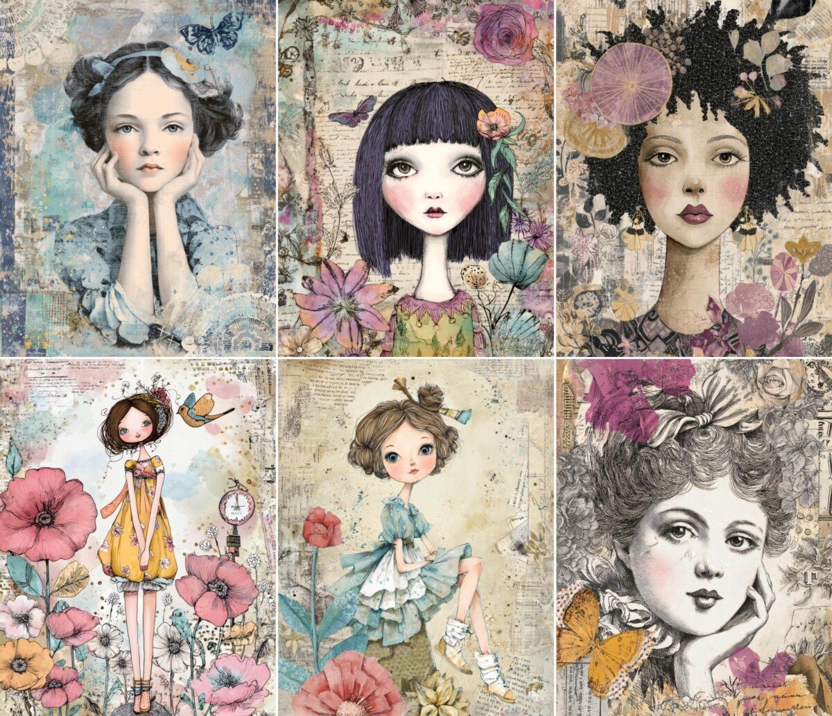 whimsical preview 2 – Journal Pages