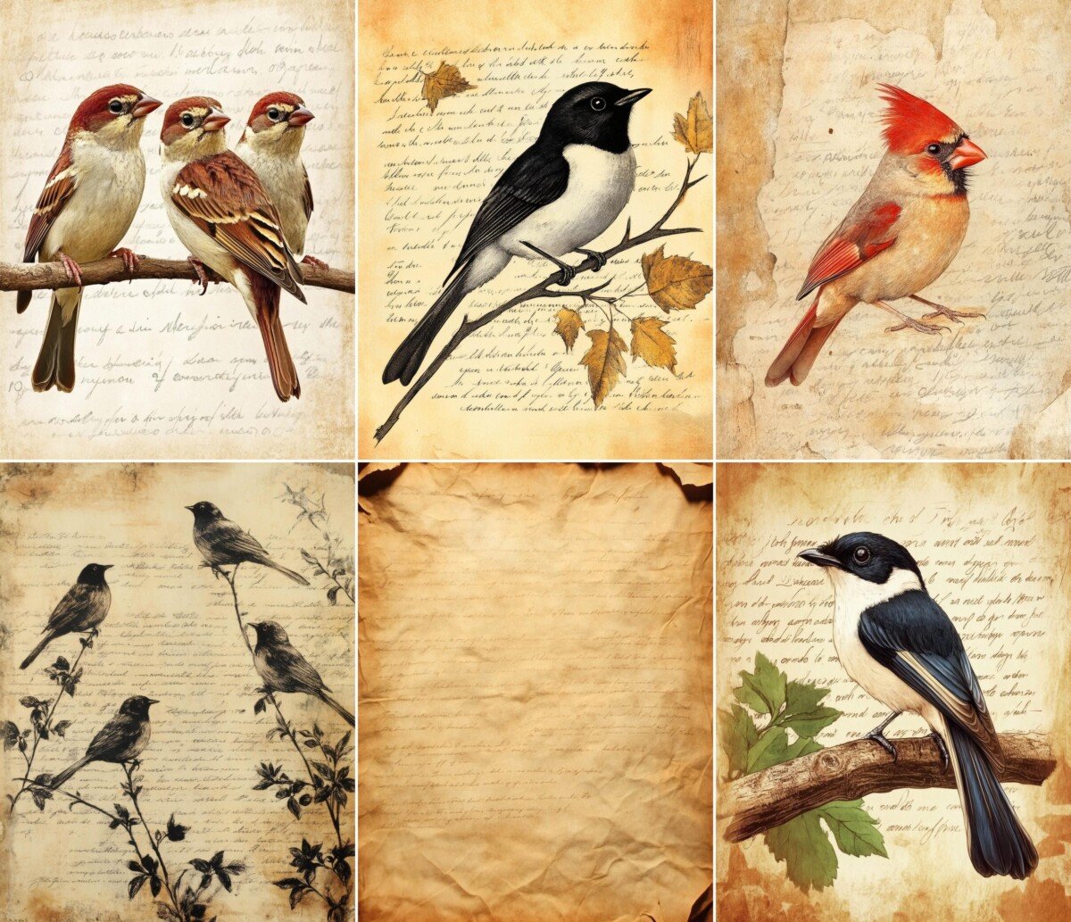 bird preview 2 – Journal Pages