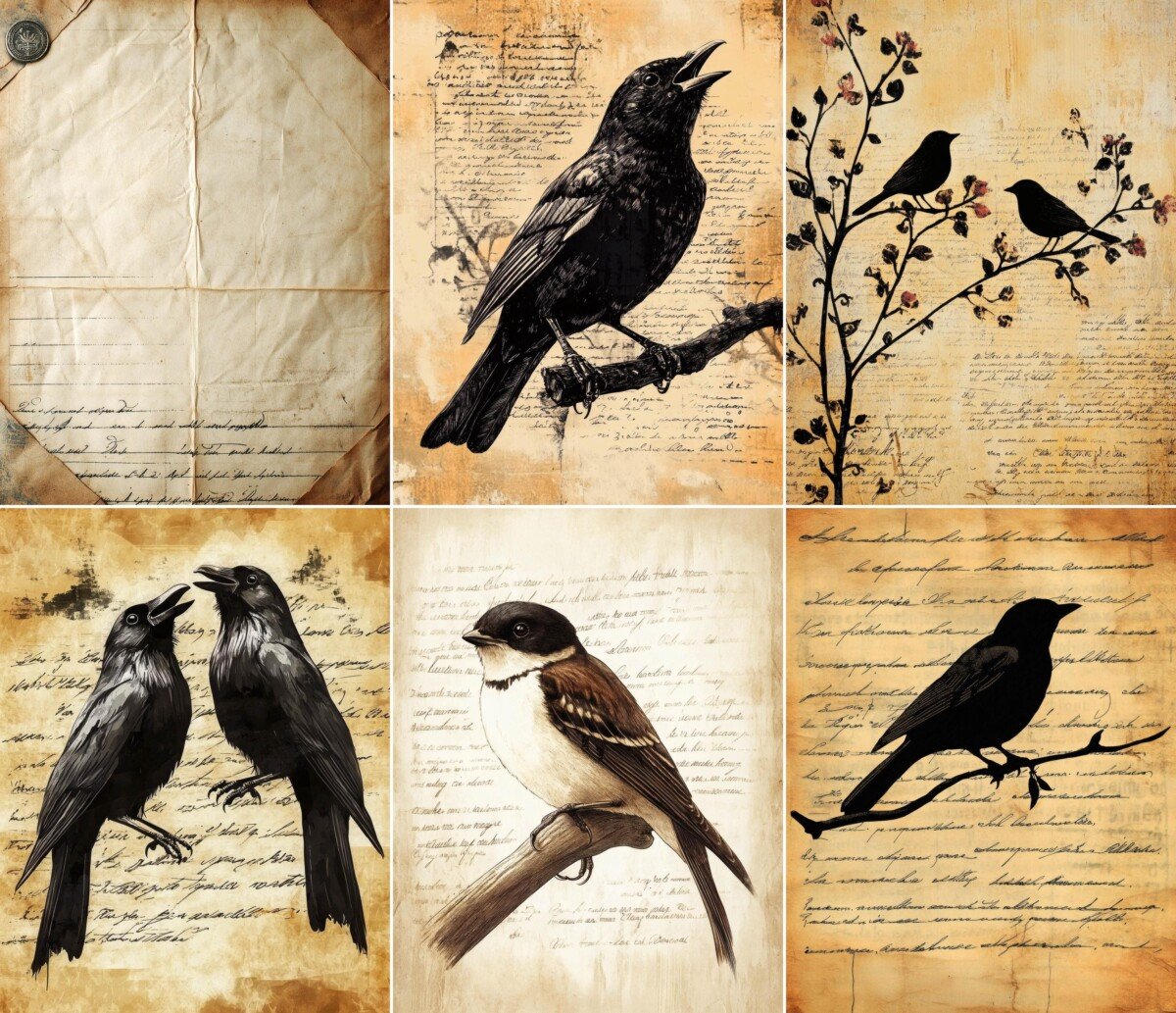 bird preview 4 – Journal Pages