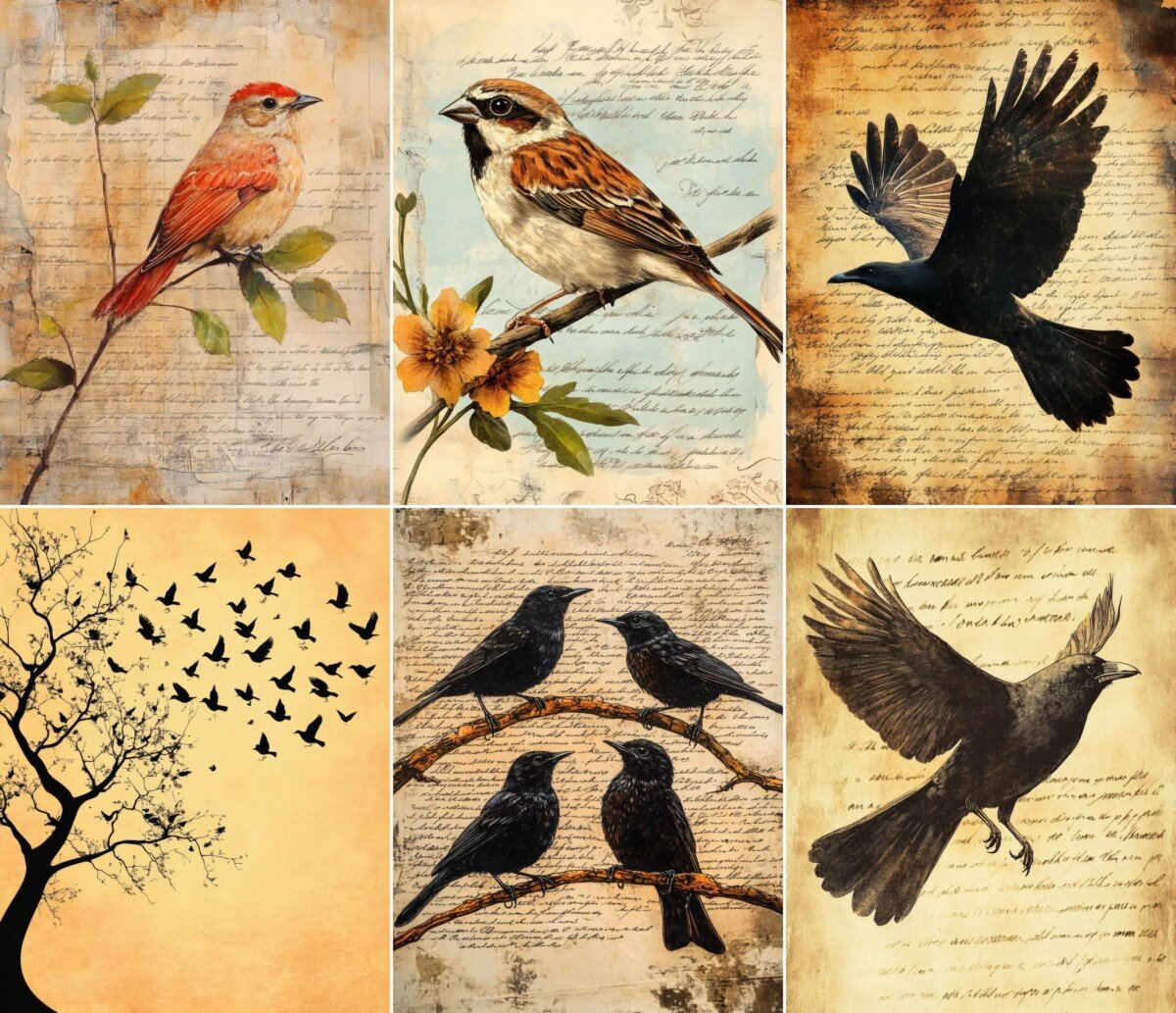 bird preview 10 – Journal Pages