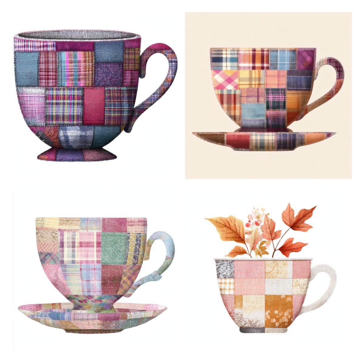 patchwork preview 4 – Fussy Cuts