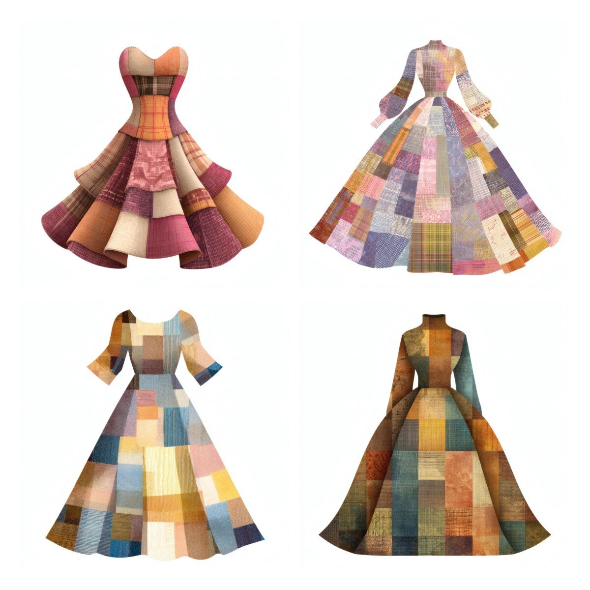 patchwork preview 5 – Fussy Cuts