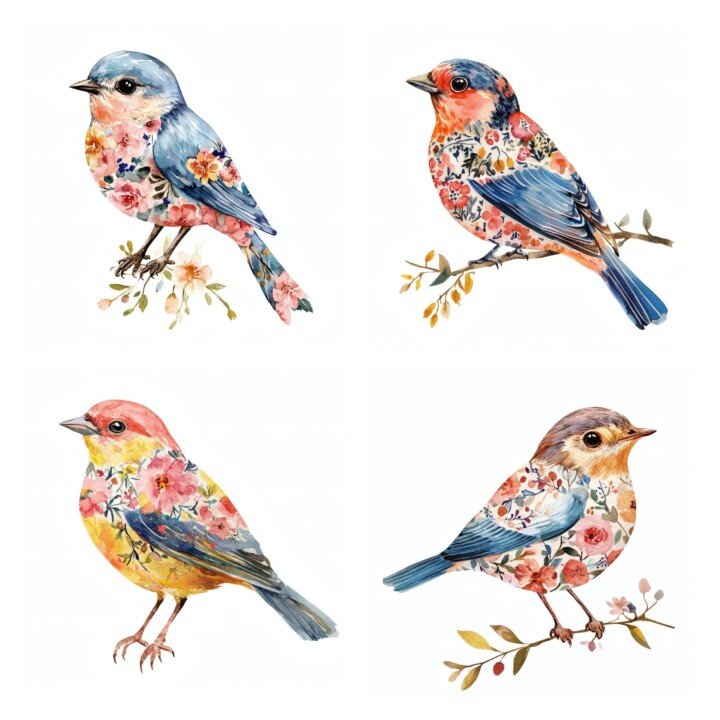 watercolor preview 2 – Fussy Cuts