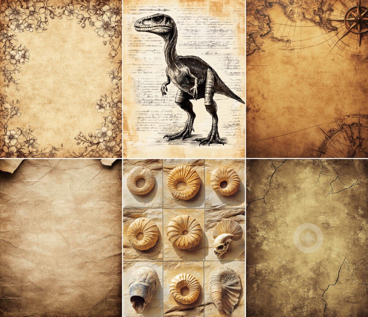 antique preview 3 – Journal Pages