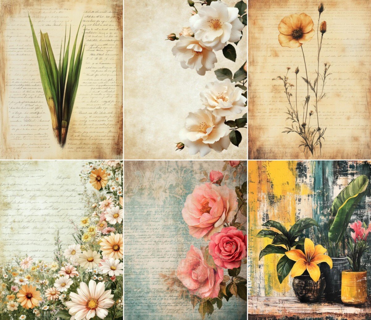 antique preview 4 – Journal Pages