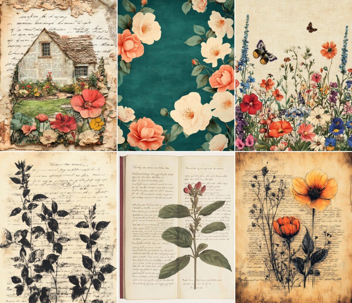 antique preview 6 – Journal Pages