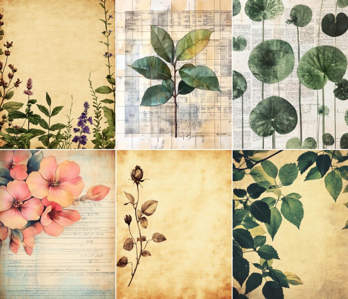 antique preview 4 – Journal Pages