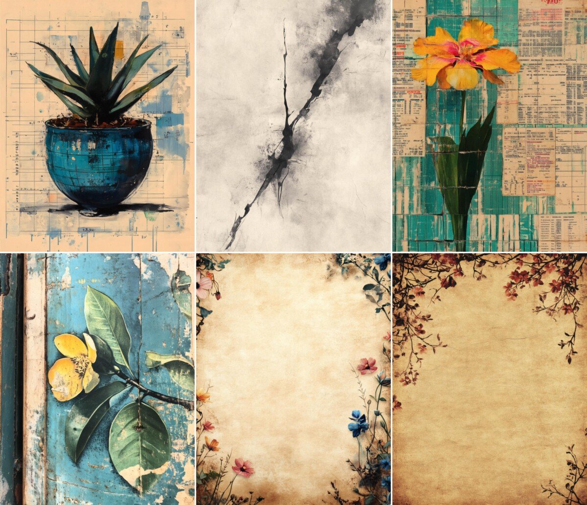 antique preview 5 – Journal Pages