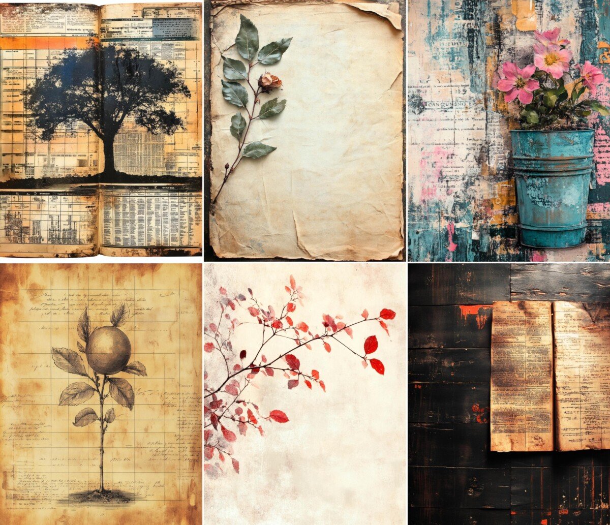 antique preview 6 – Journal Pages