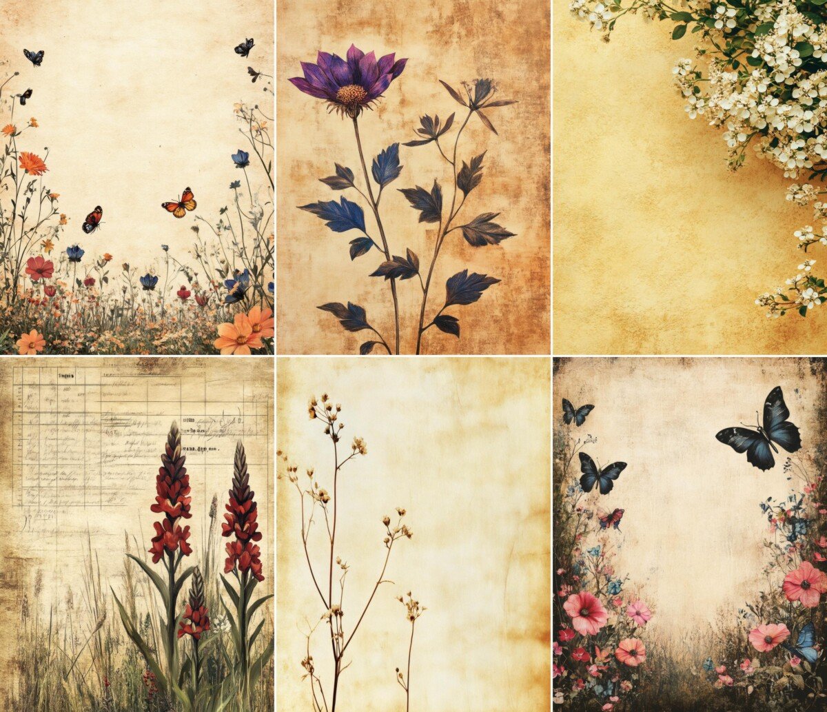 antique preview 7 – Journal Pages