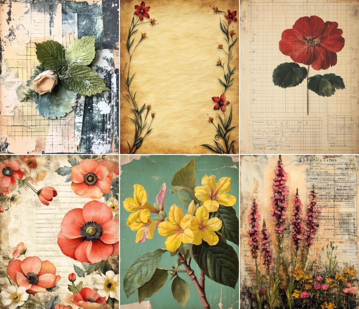botanical preview 6 – Journal Pages