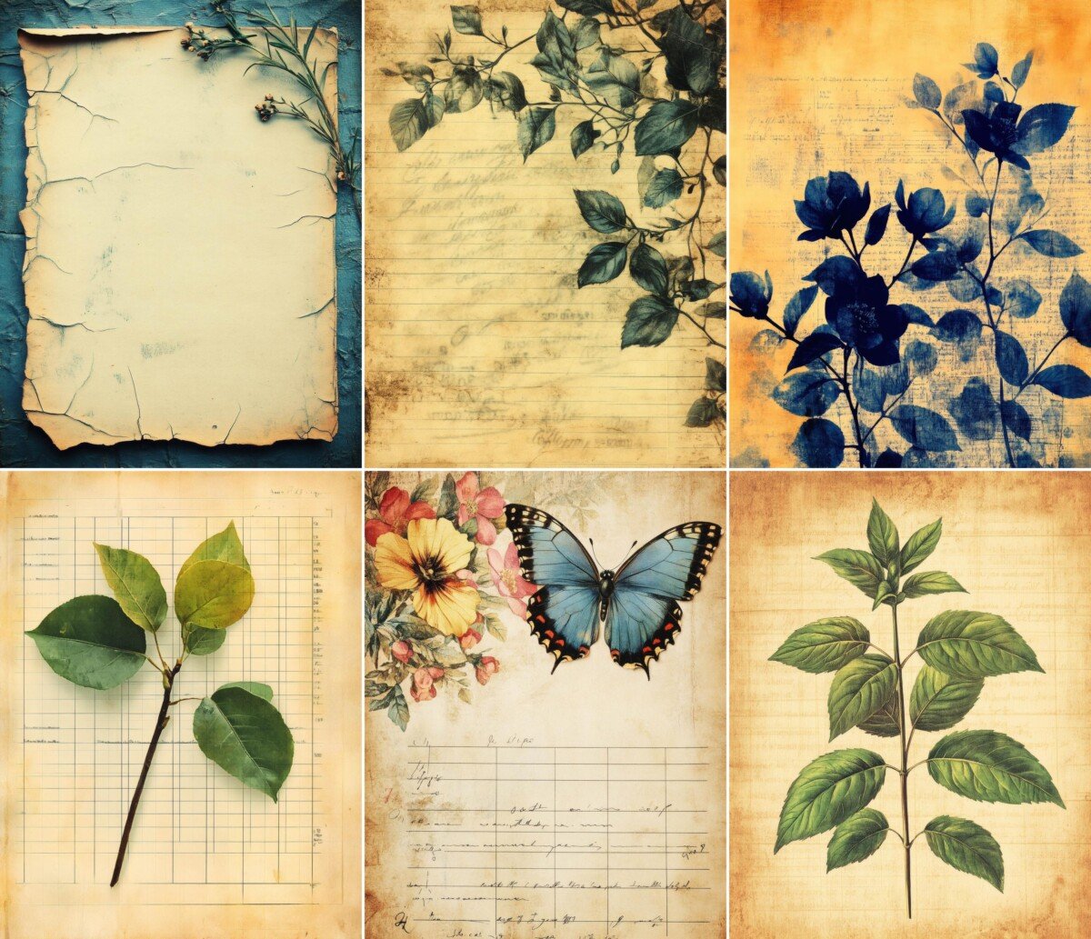 botanical preview 7 – Journal Pages