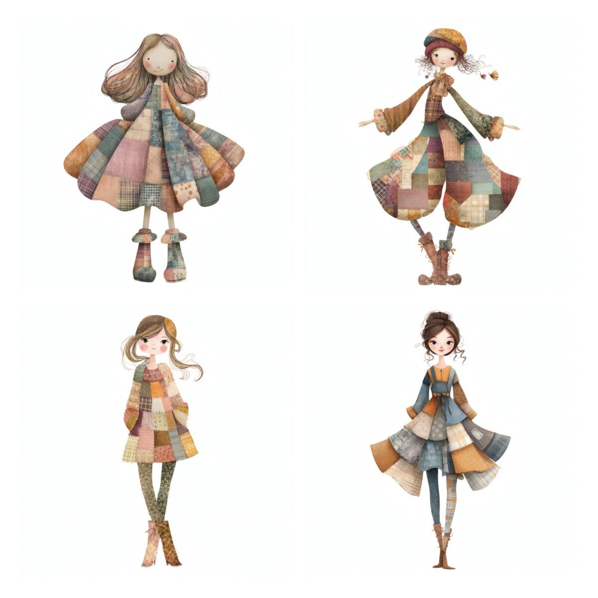 patchwork preview 4 – Fussy Cuts
