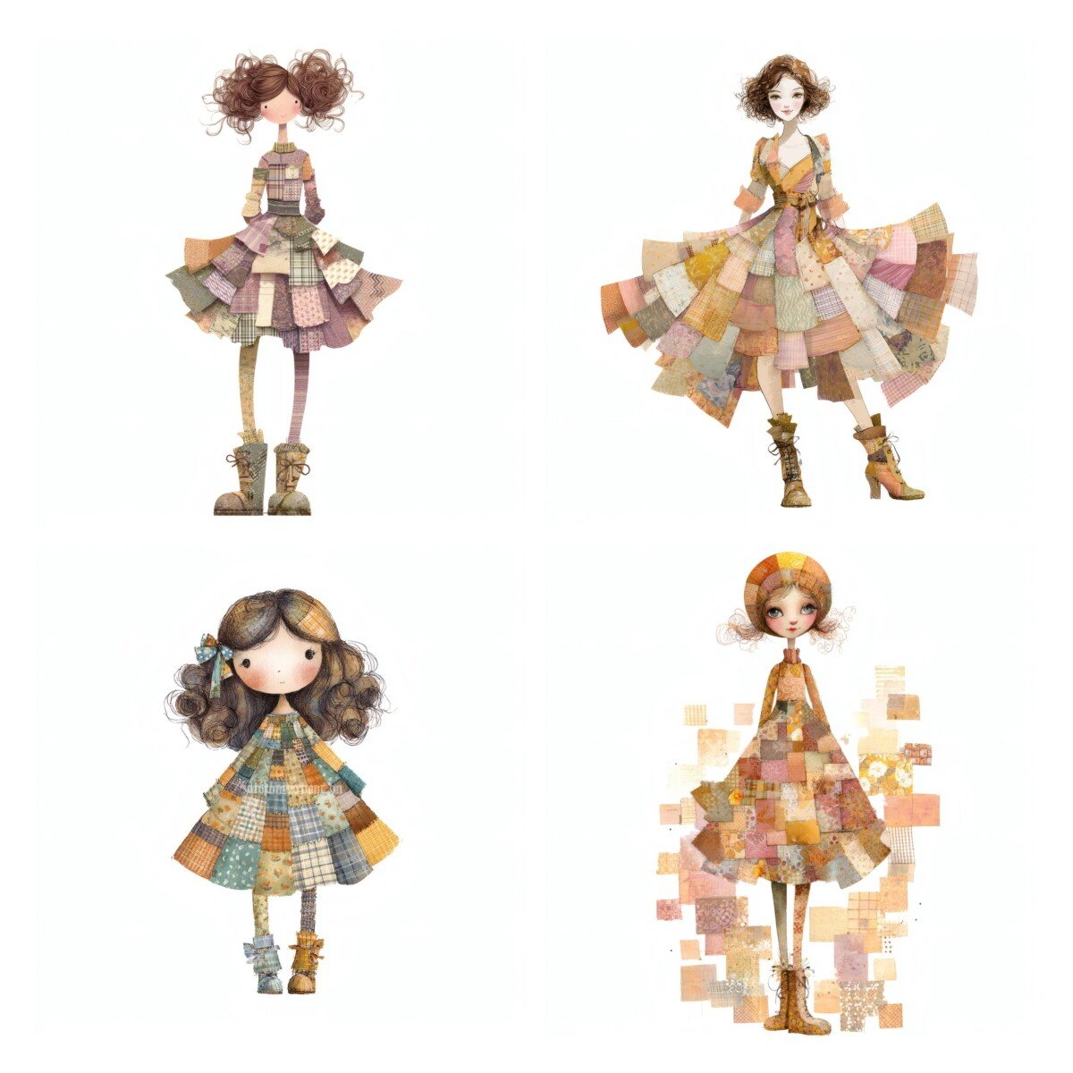 patchwork preview 6 – Fussy Cuts