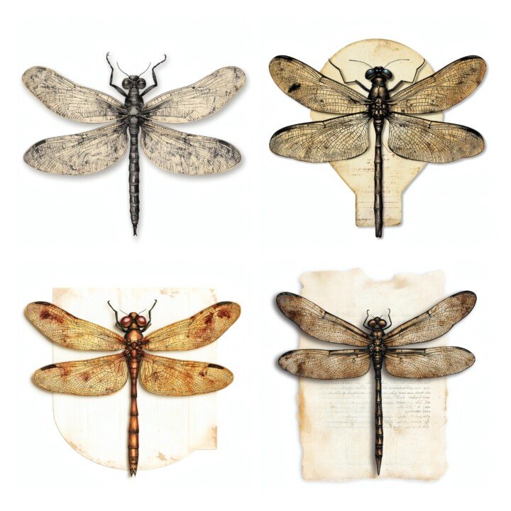 dragonfly preview 2 – Fussy Cuts