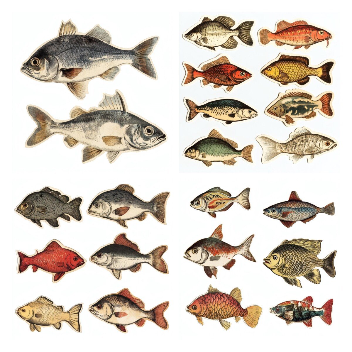 vintage preview 2 – Fussy Cuts