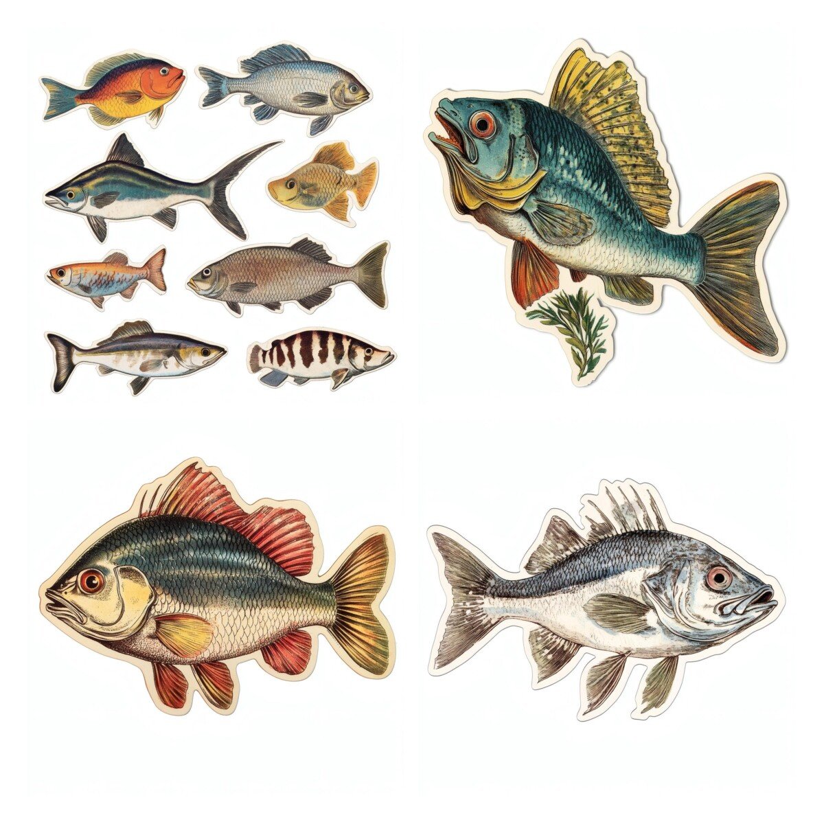 vintage preview 5 – Fussy Cuts