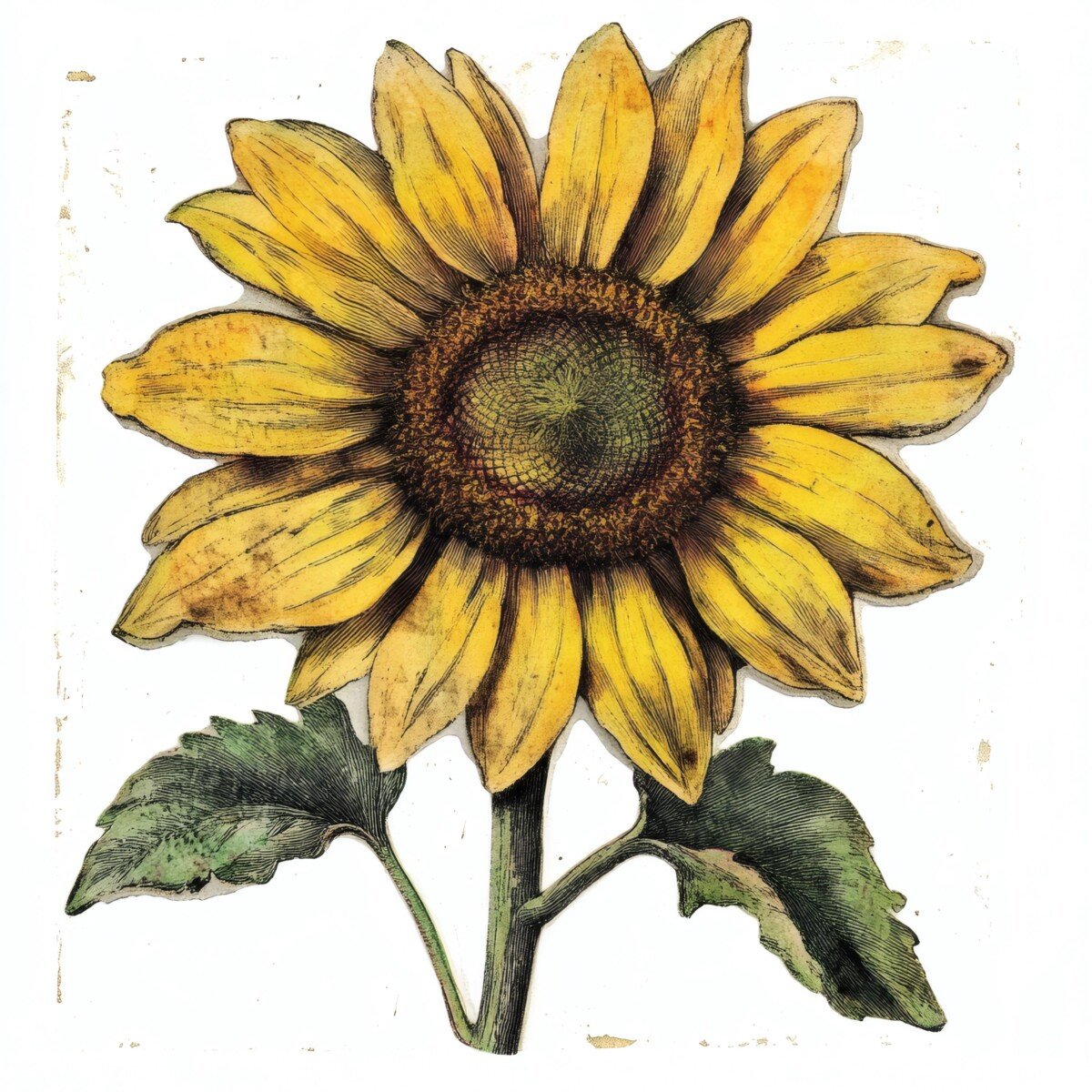 sunflower preview 9 – Fussy Cuts