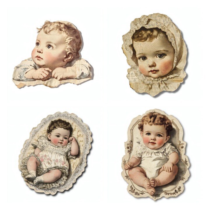 vintage preview 2 – Fussy Cuts