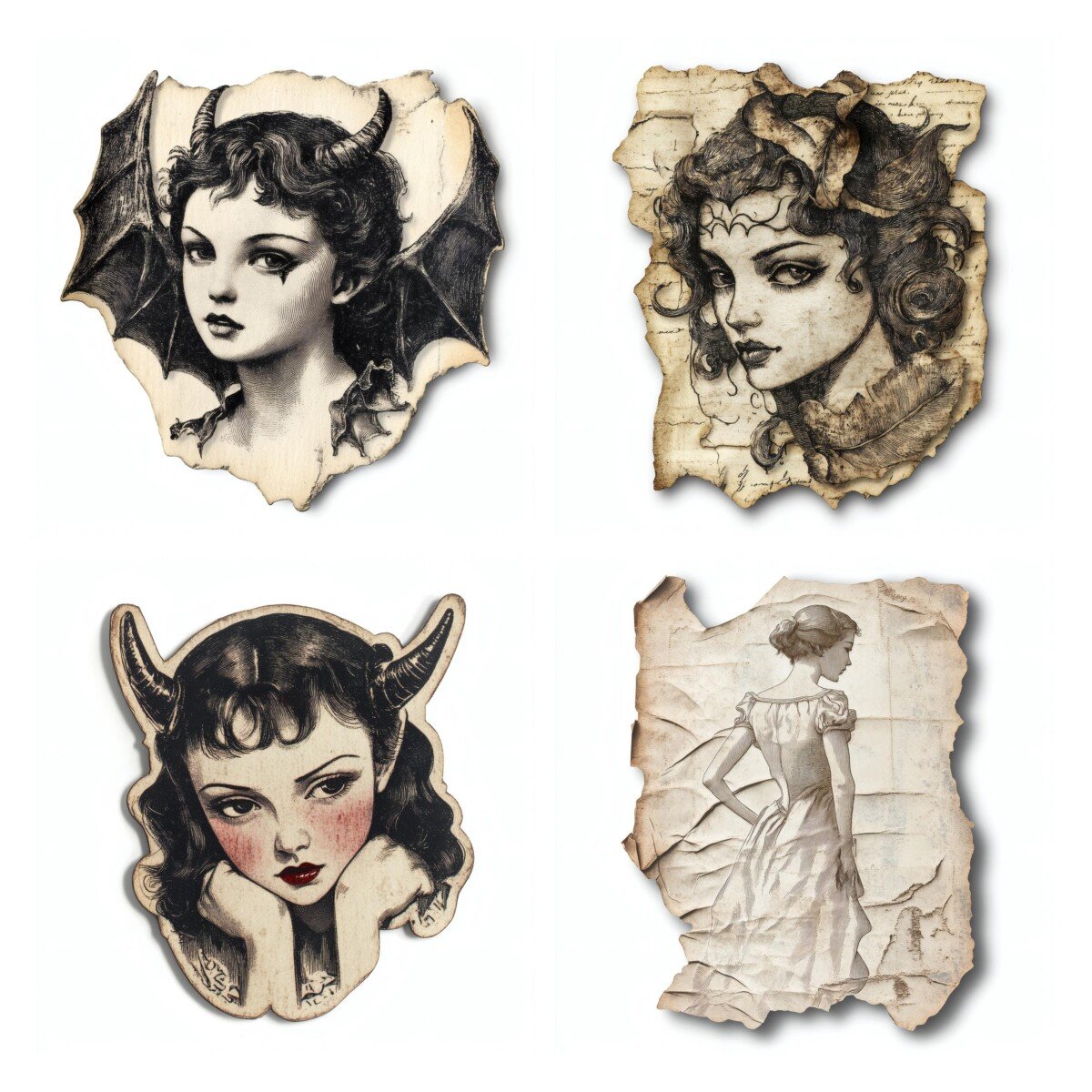 gothic preview 4 – Fussy Cuts