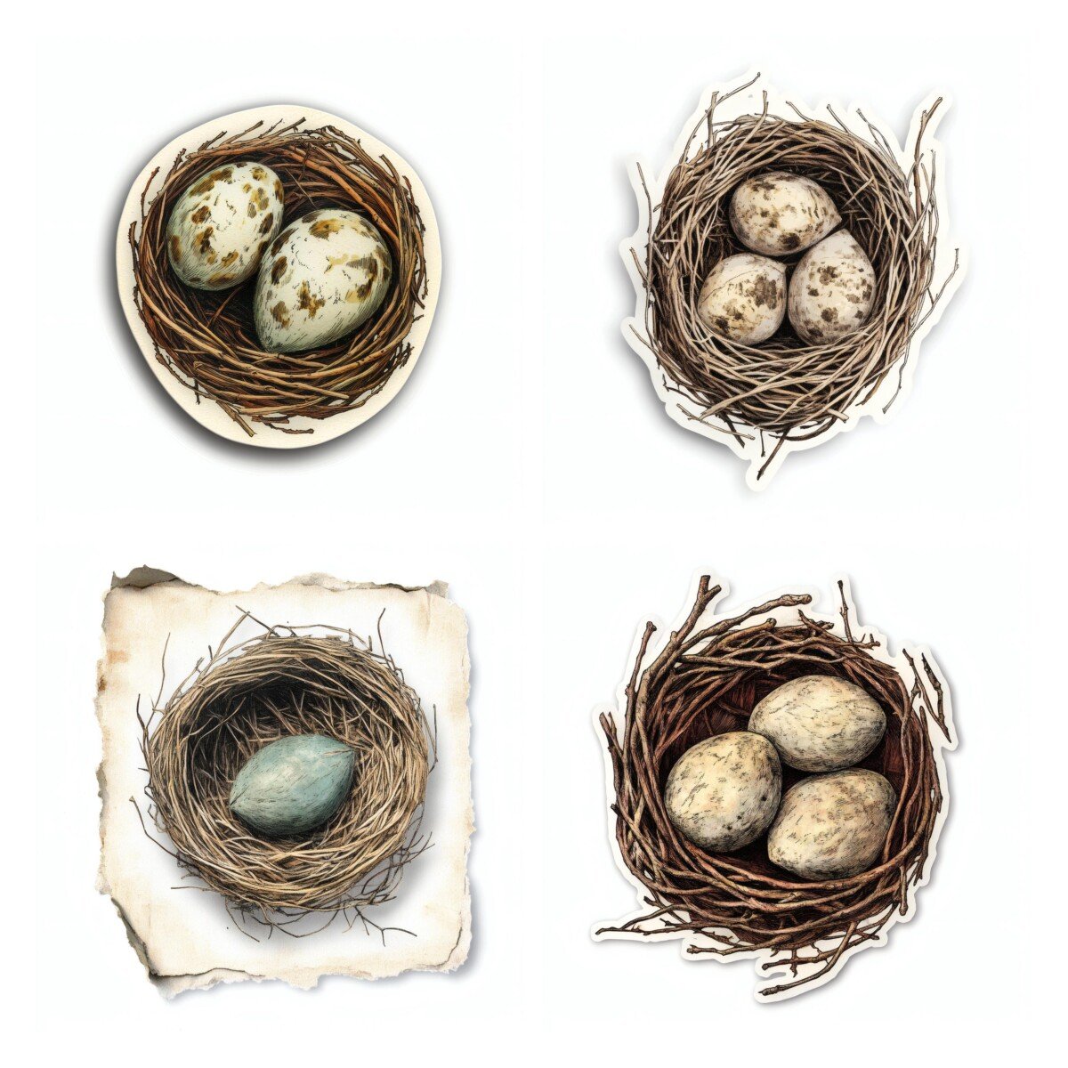 bird preview 4 – Fussy Cuts