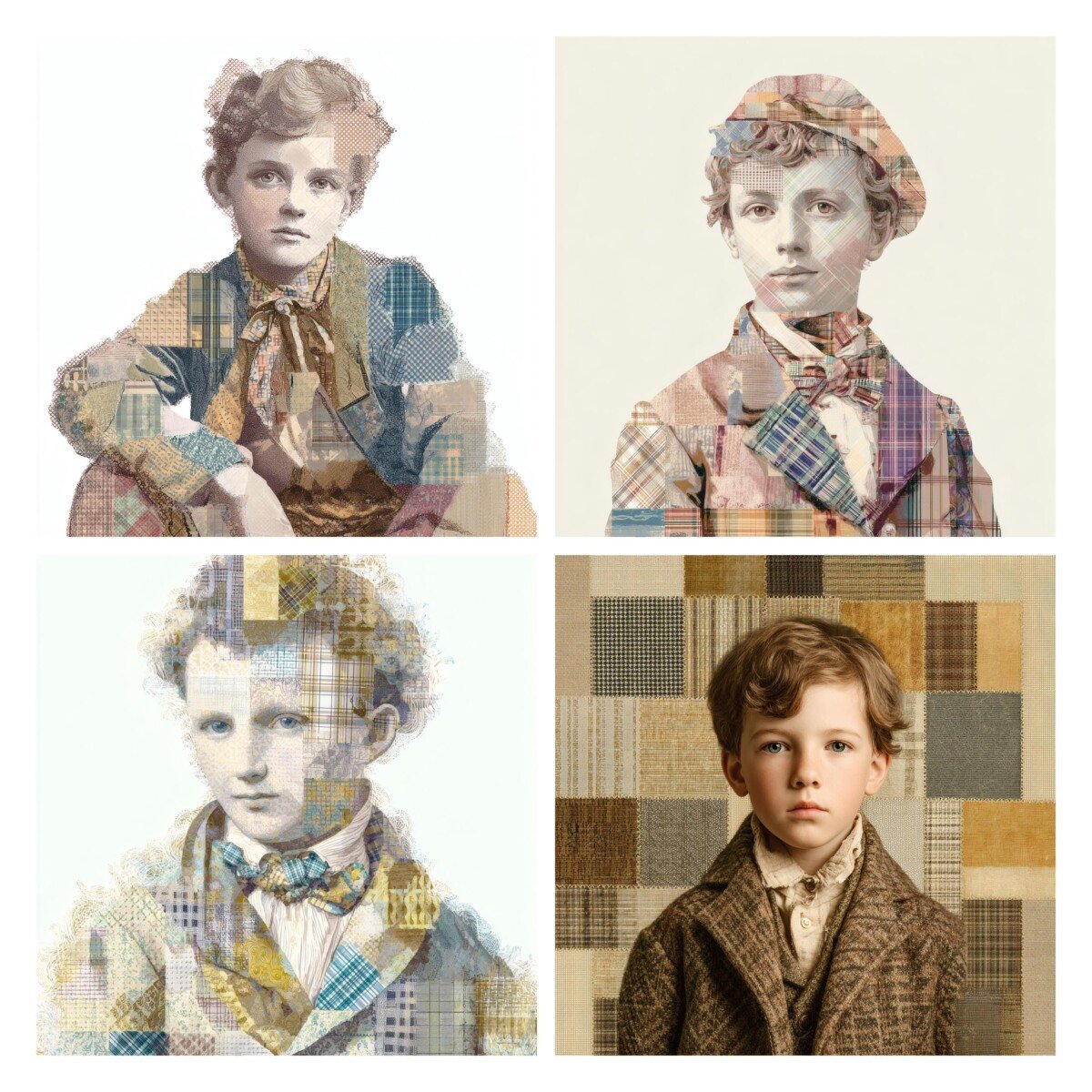 patchwork – Patchwork Victorian Boy Cutouts