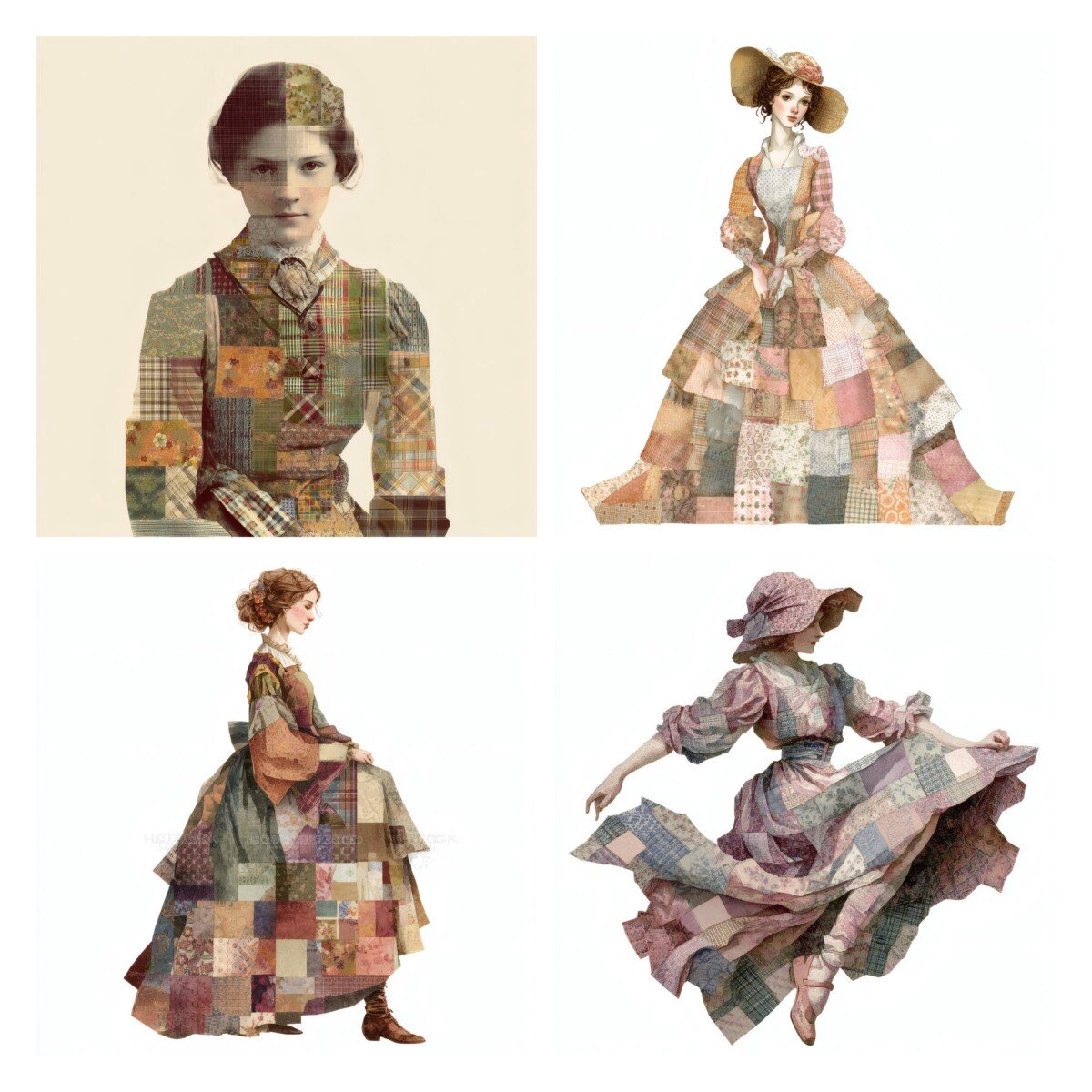 patchwork preview 5 – Fussy Cuts