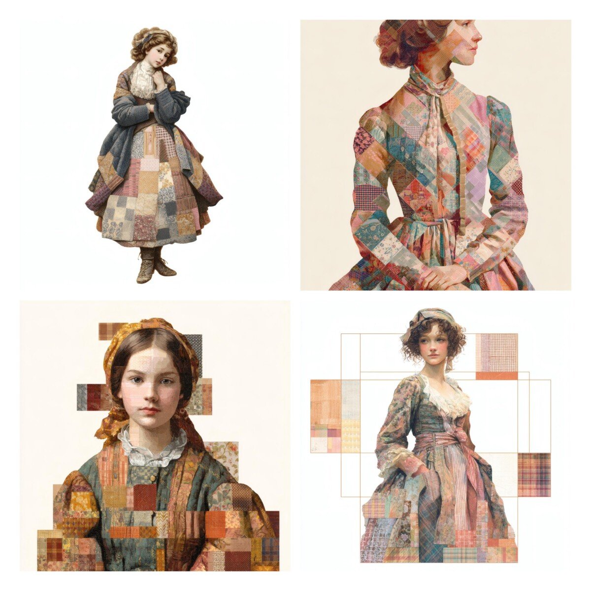 patchwork preview 7 – Fussy Cuts