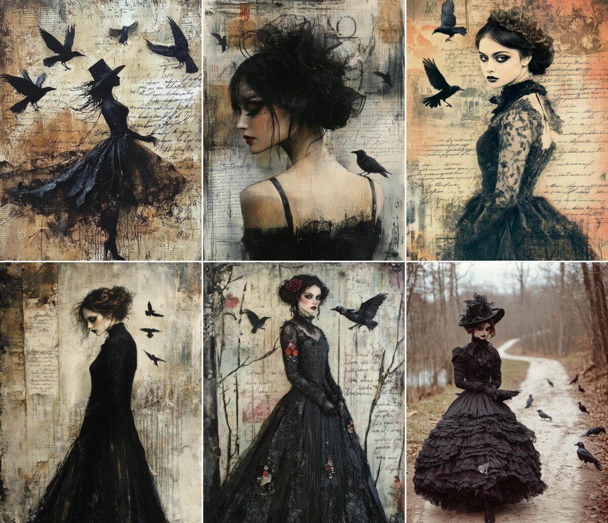 gothic preview 2 – Journal Pages