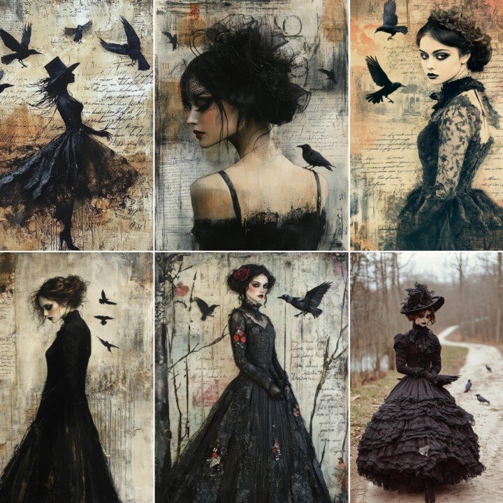 gothic preview 2 – Journal Pages