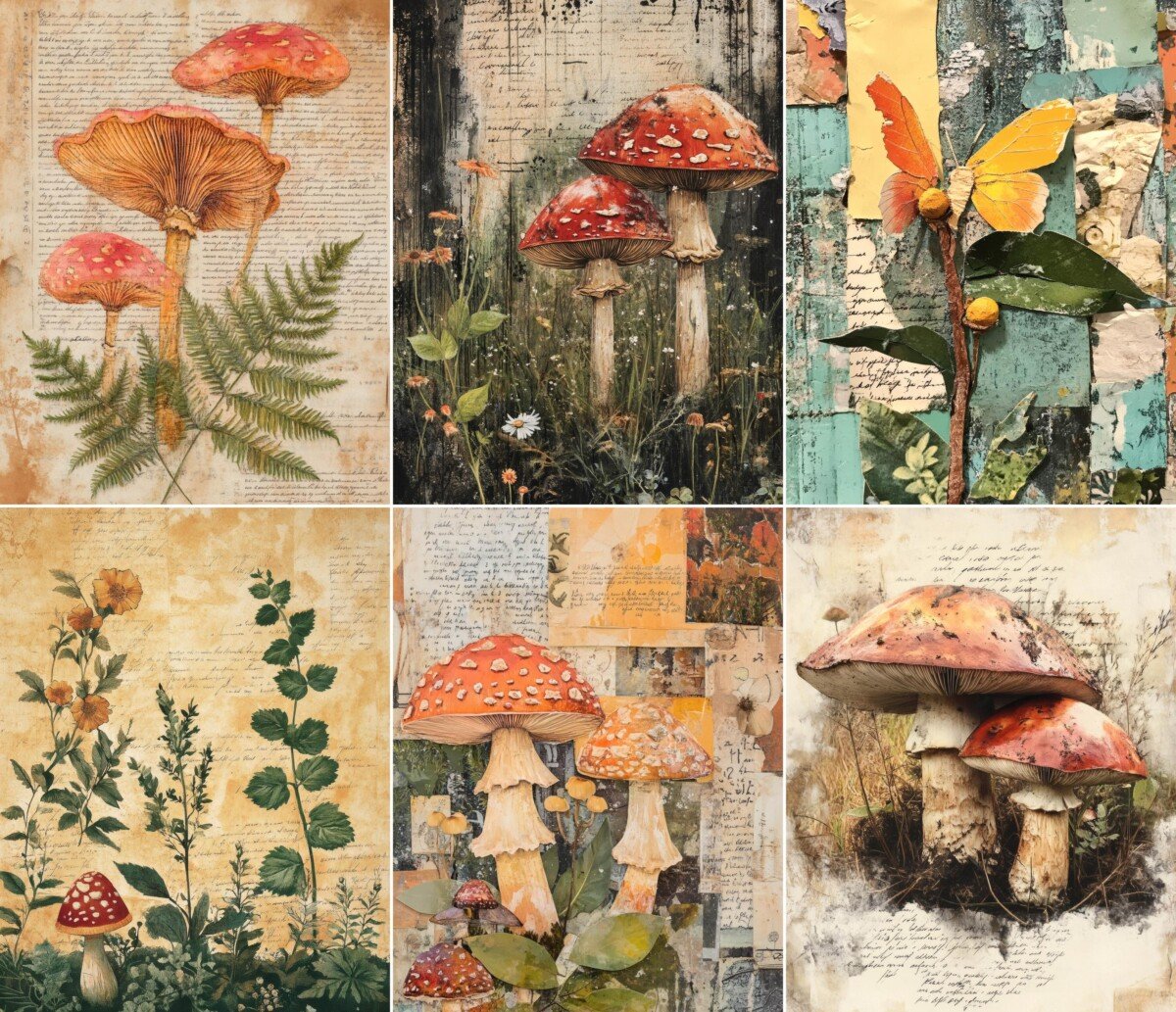 botanical preview 4 – Journal Pages