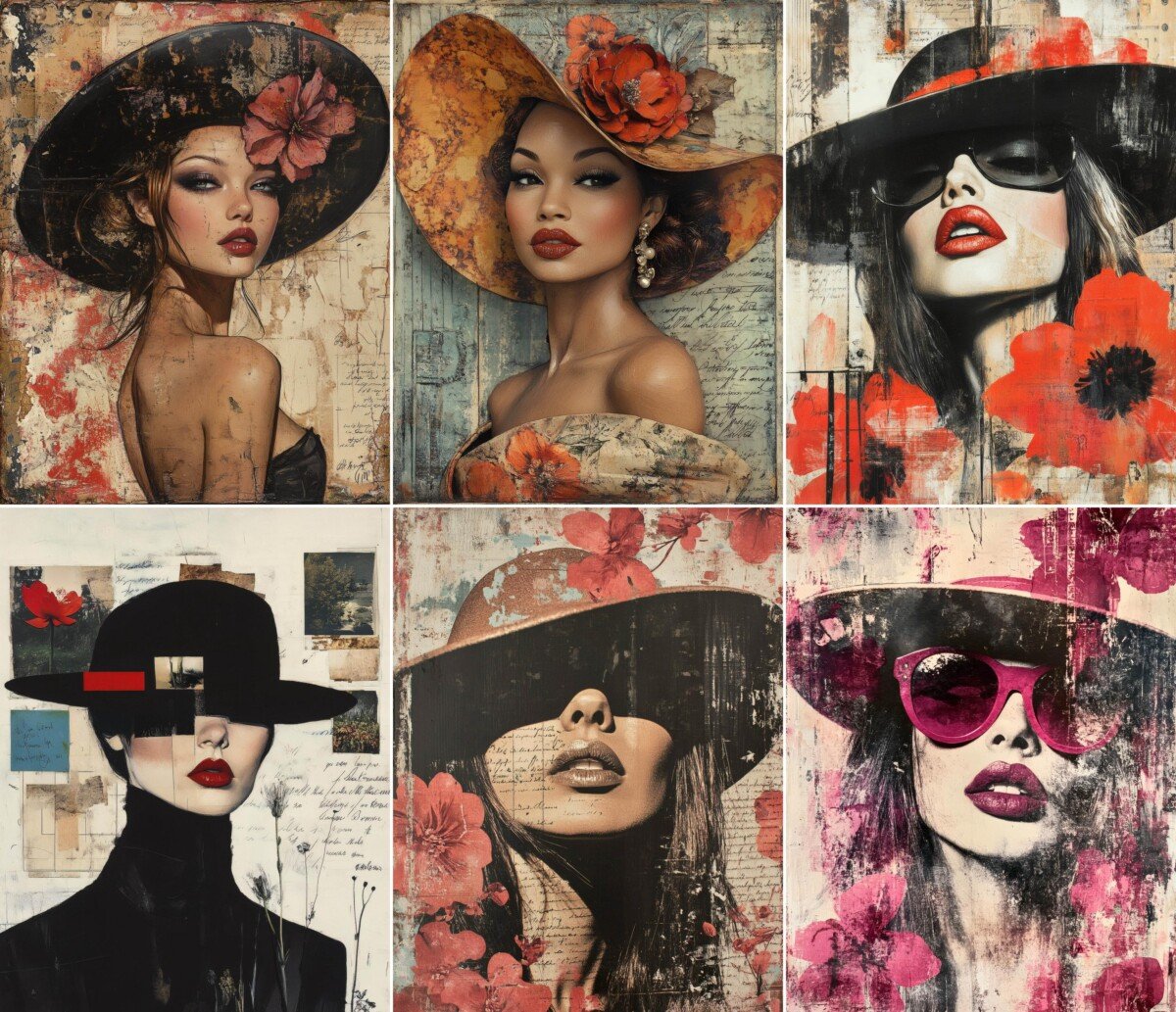 gothic – 52 Gothic Fashion Journal Pages