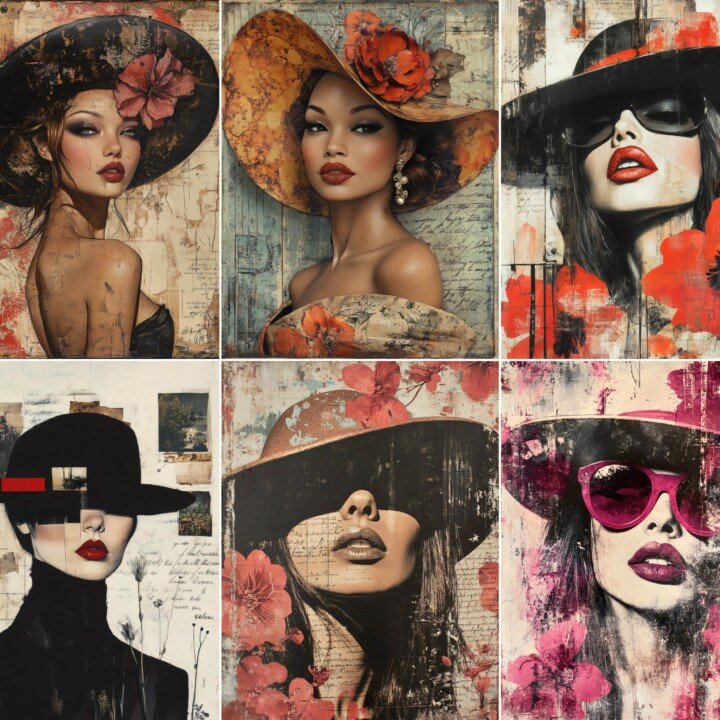gothic – 52 Gothic Fashion Journal Pages