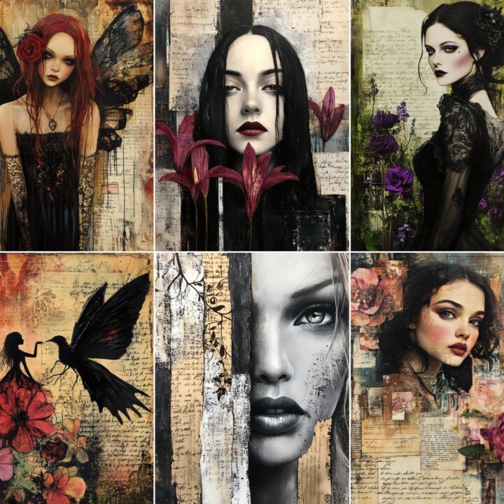 gothic preview 2 – Journal Pages