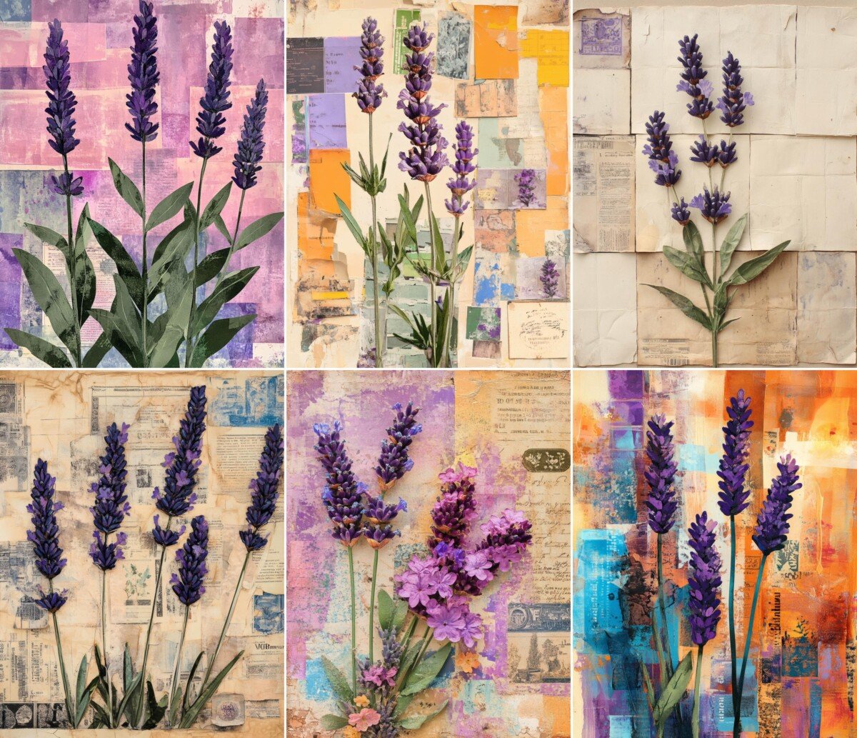 lavender preview 5 – Journal Pages