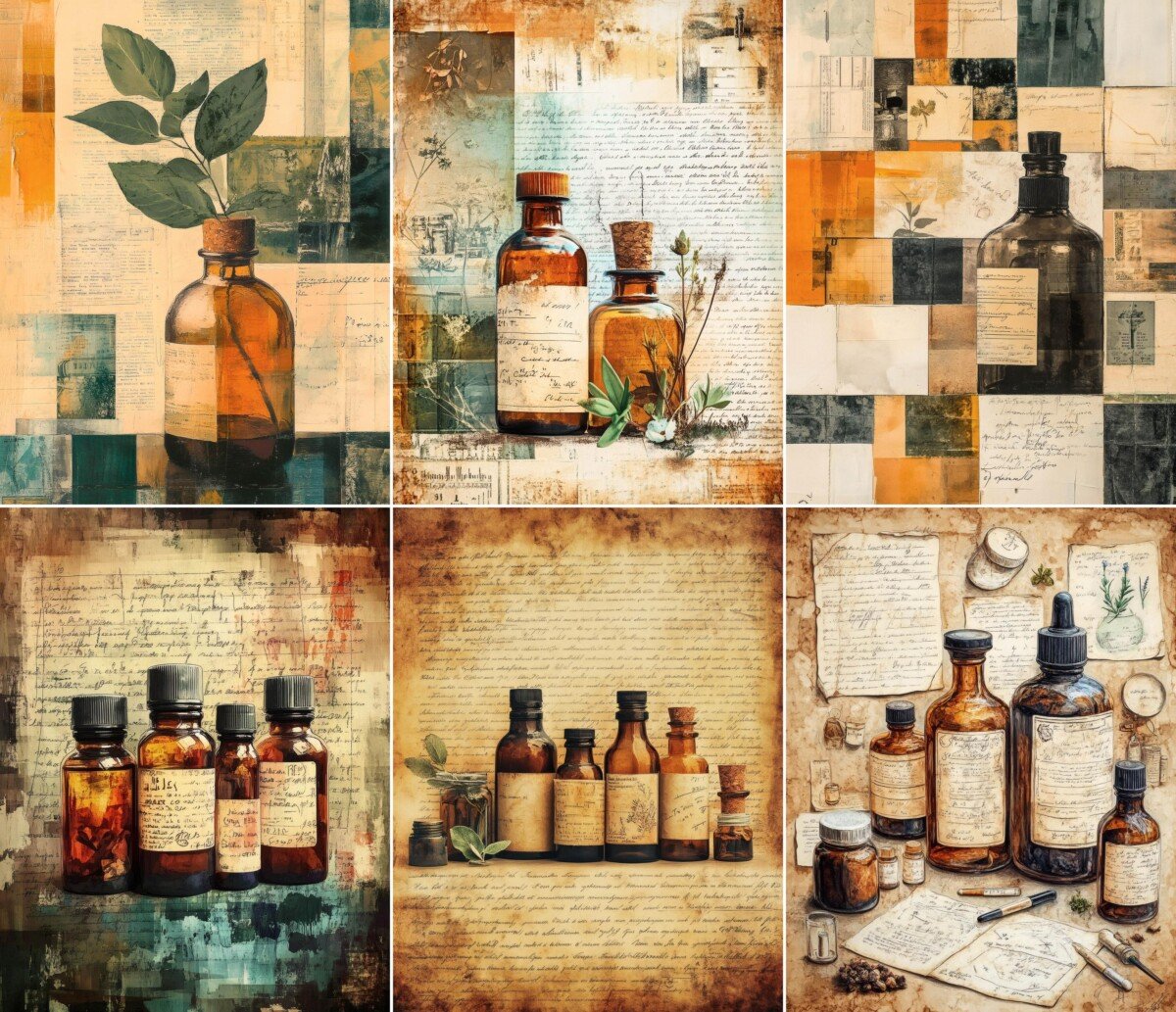 vintage preview 2 – Journal Pages