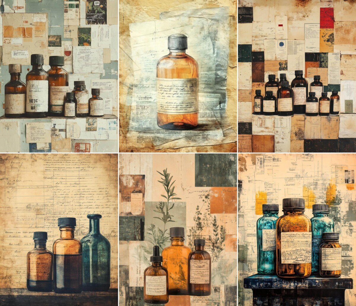 vintage preview 3 – Journal Pages