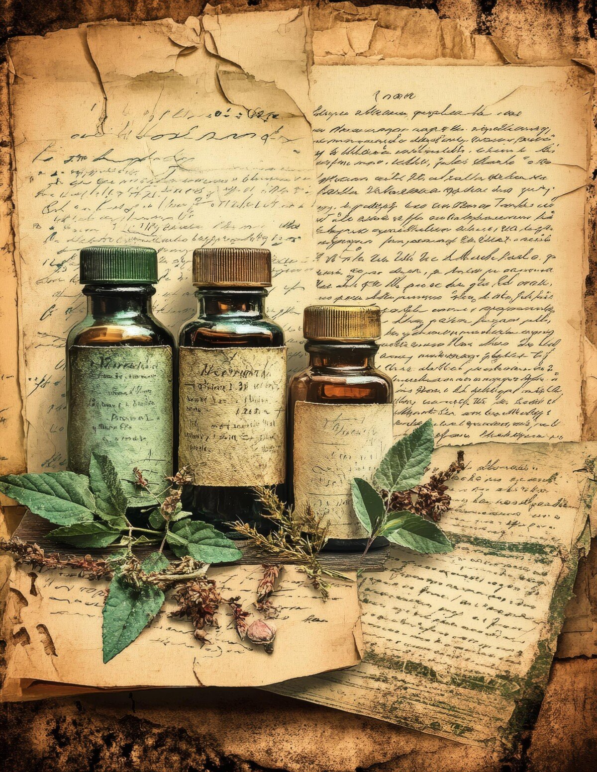 vintage preview 10 – Journal Pages
