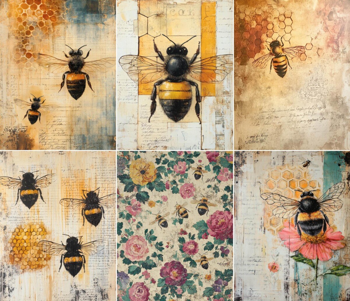 vintage preview 2 – Journal Pages
