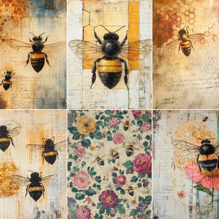 vintage preview 2 – Journal Pages