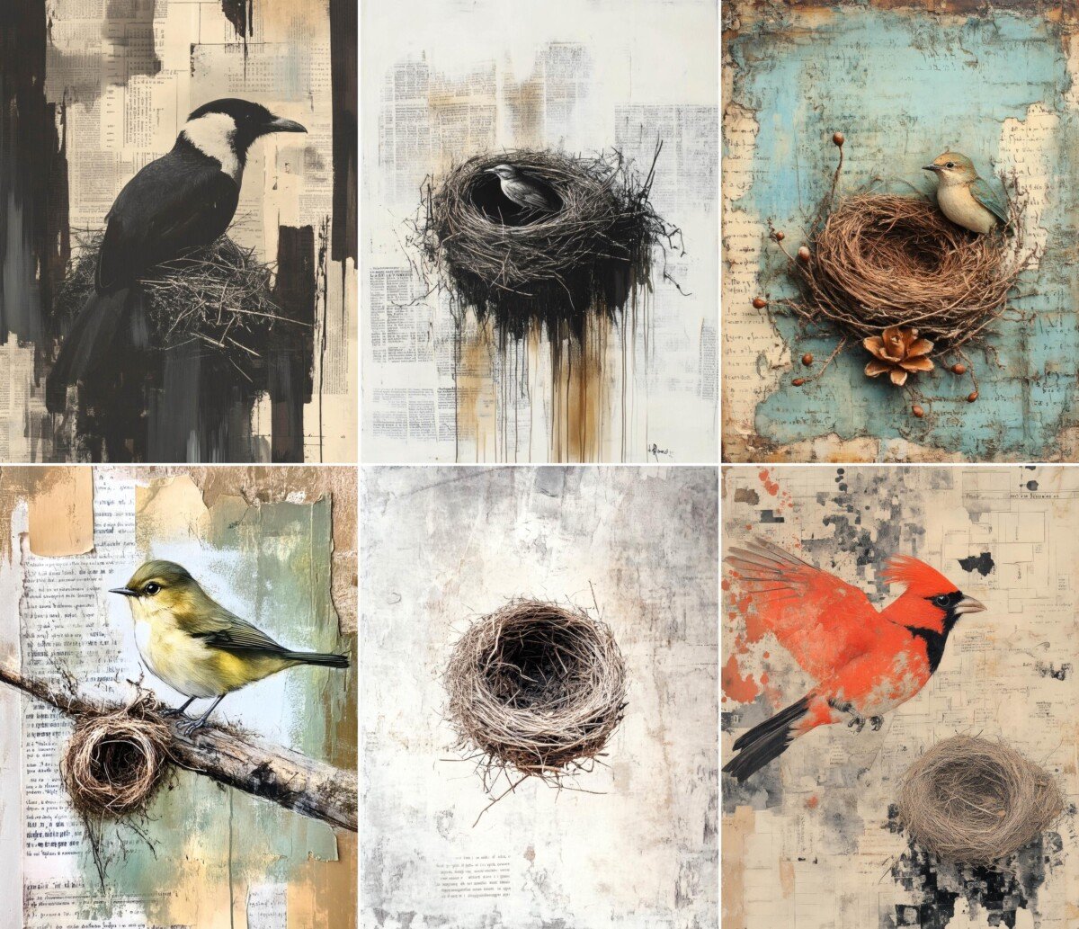vintage preview 2 – Journal Pages