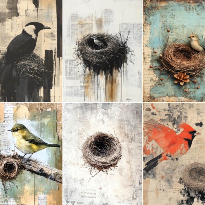 vintage preview 2 – Journal Pages